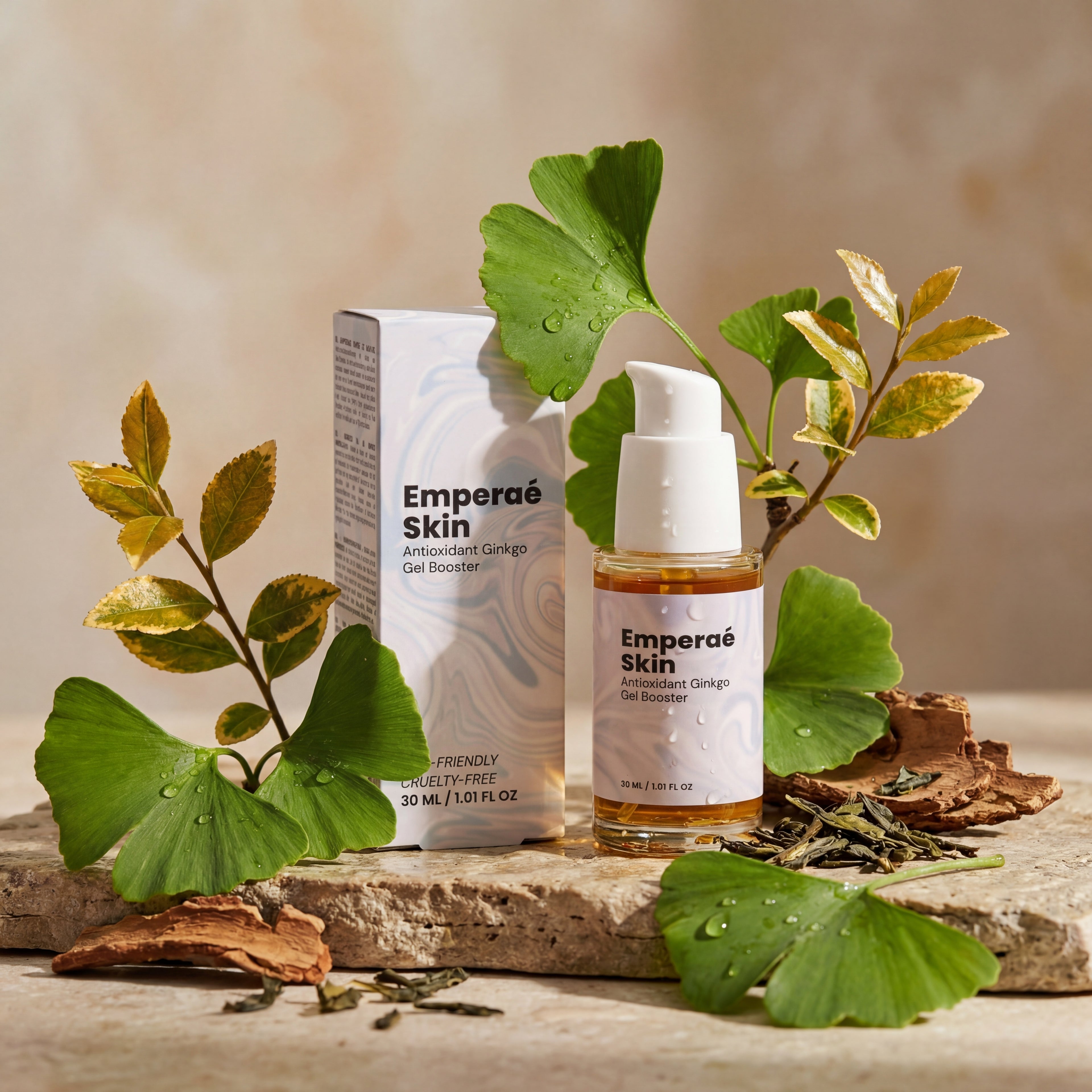 Antioxidant Ginkgo Gel Booster